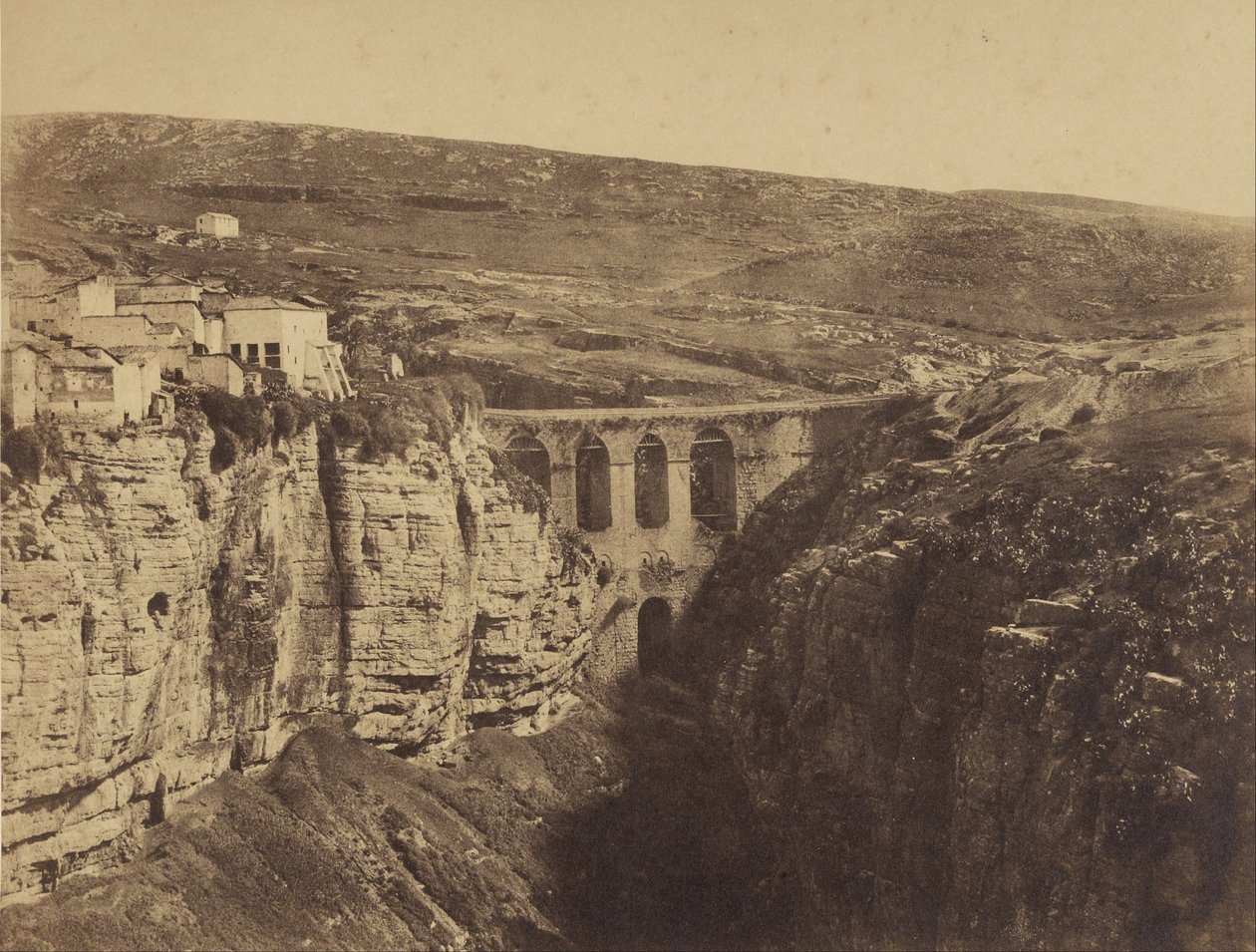 Elcantara Bridge, Constantine, Algeria by John Beasly Greene