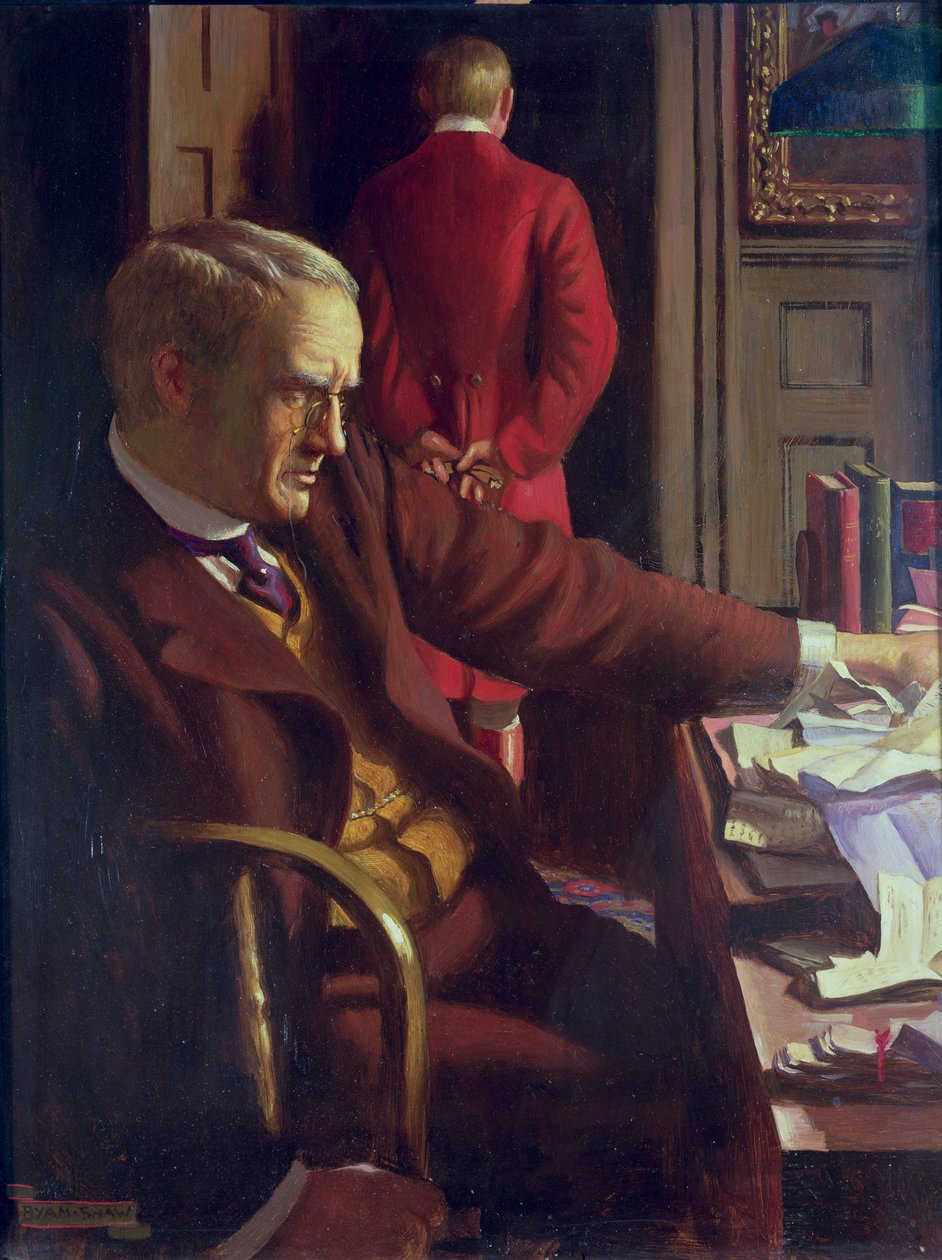 And He Begetteth a Son, and There is Nothing in His Hand (Ecclesiastes V:14) by John Byam Liston Shaw