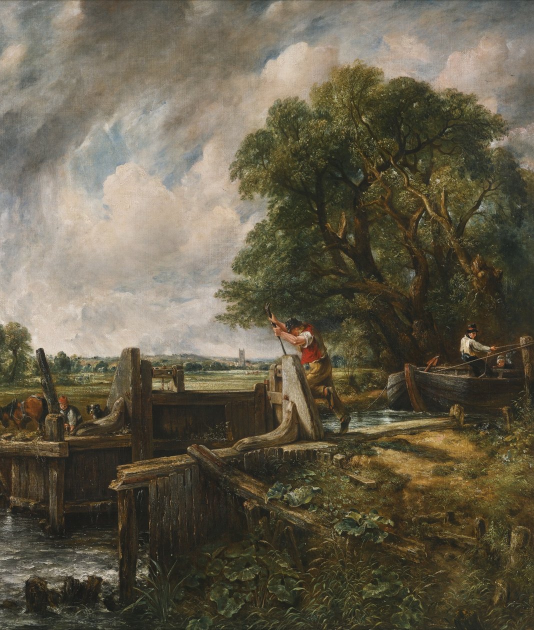 The Lock by John Constable
