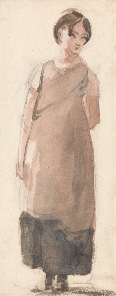 A Country Girl in the Lake District by John Constable