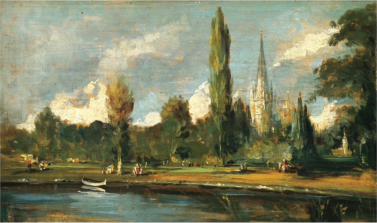 A View of Salisbury Cathedral by John Constable