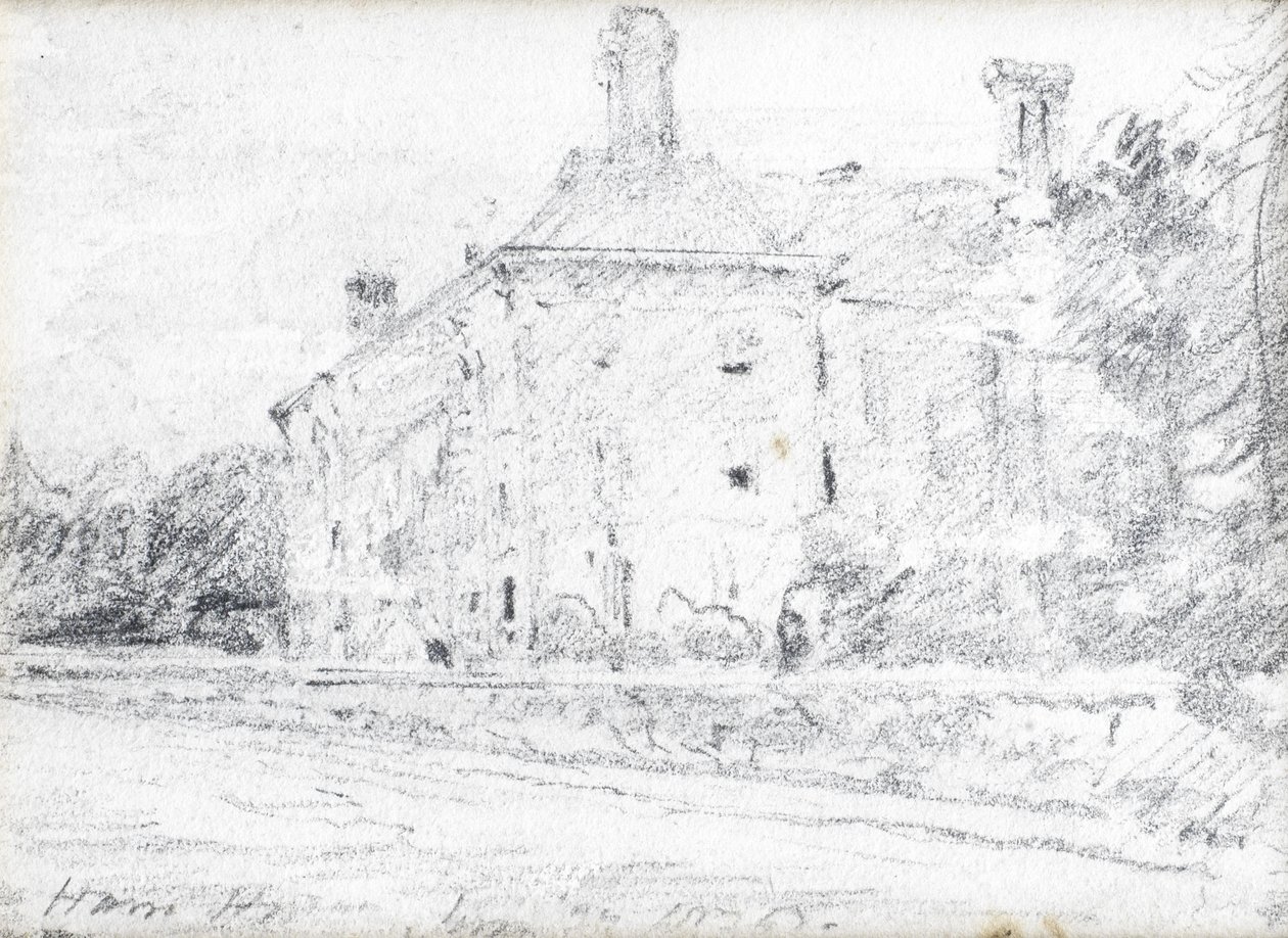 Ham House by John Constable