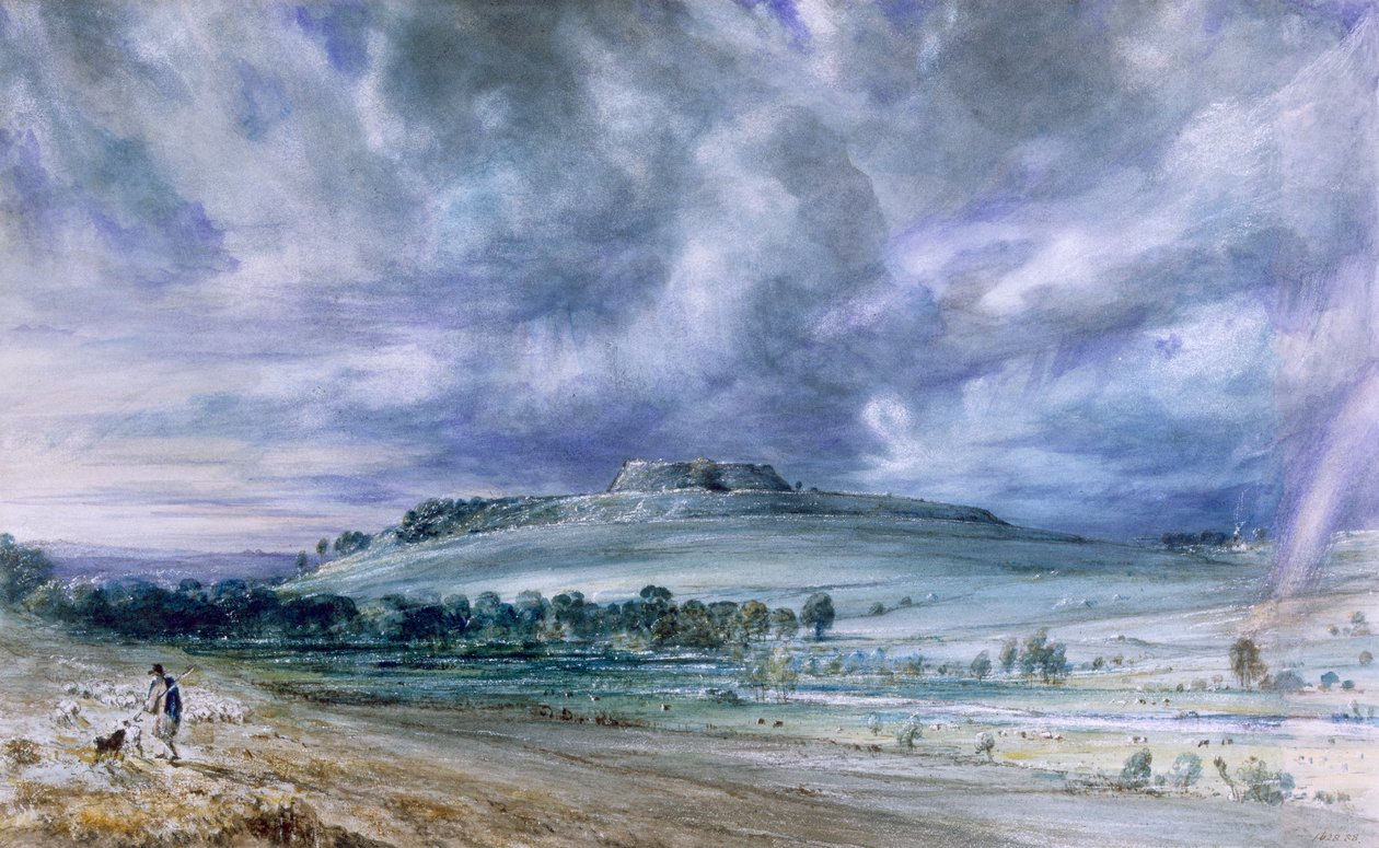Old Sarum by John Constable