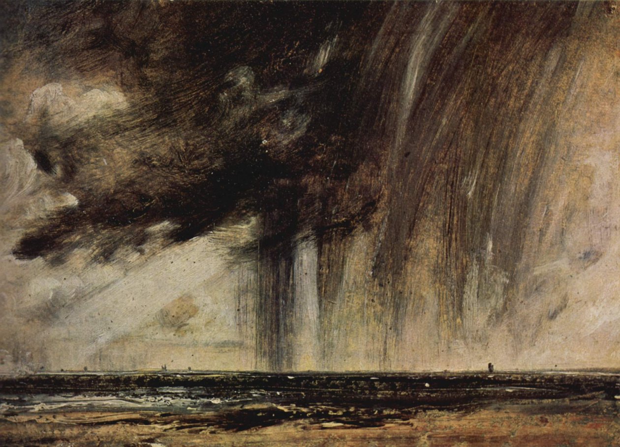 Seascape Study with Rain Cloud by John Constable
