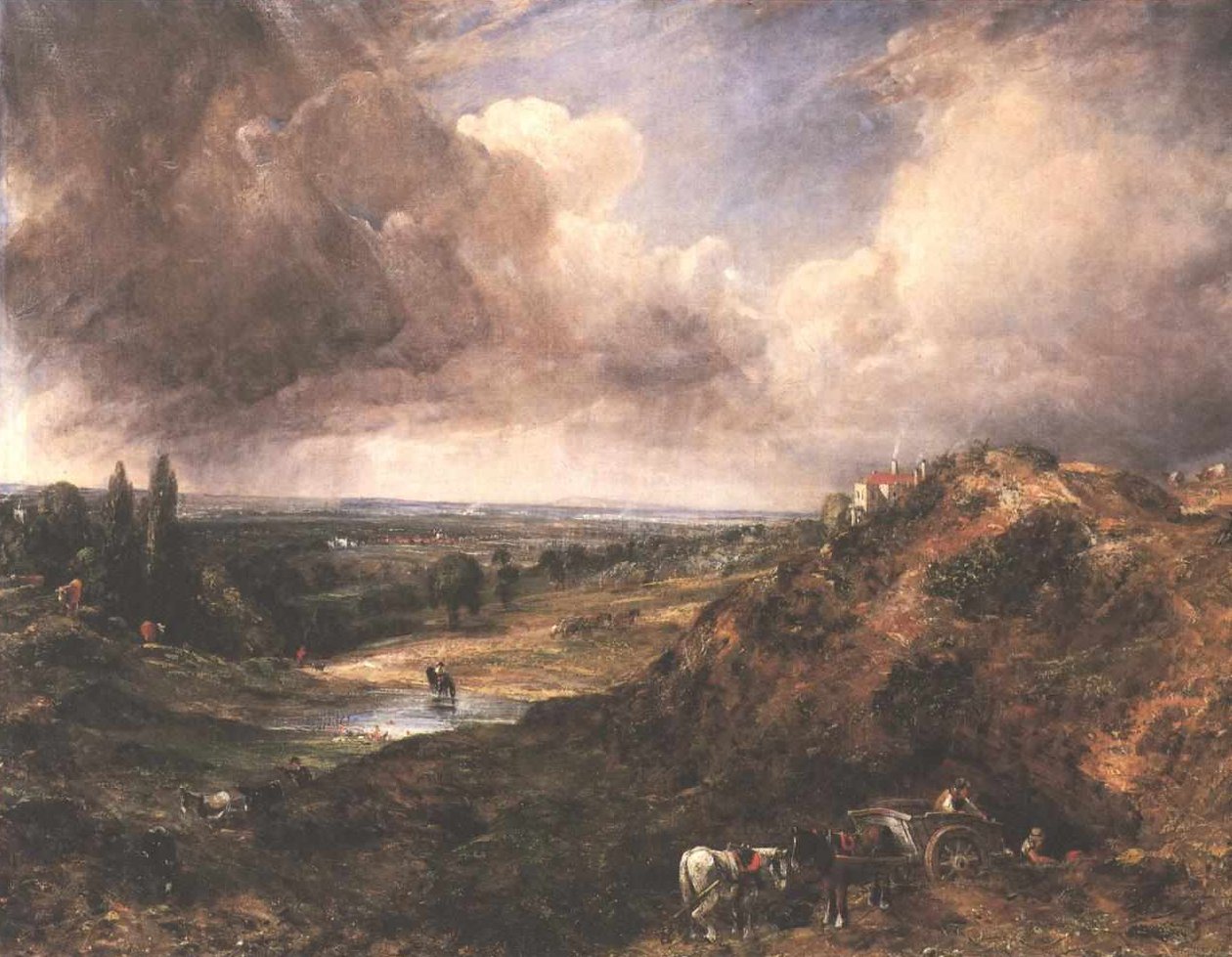 Branchhill Pond by John Constable