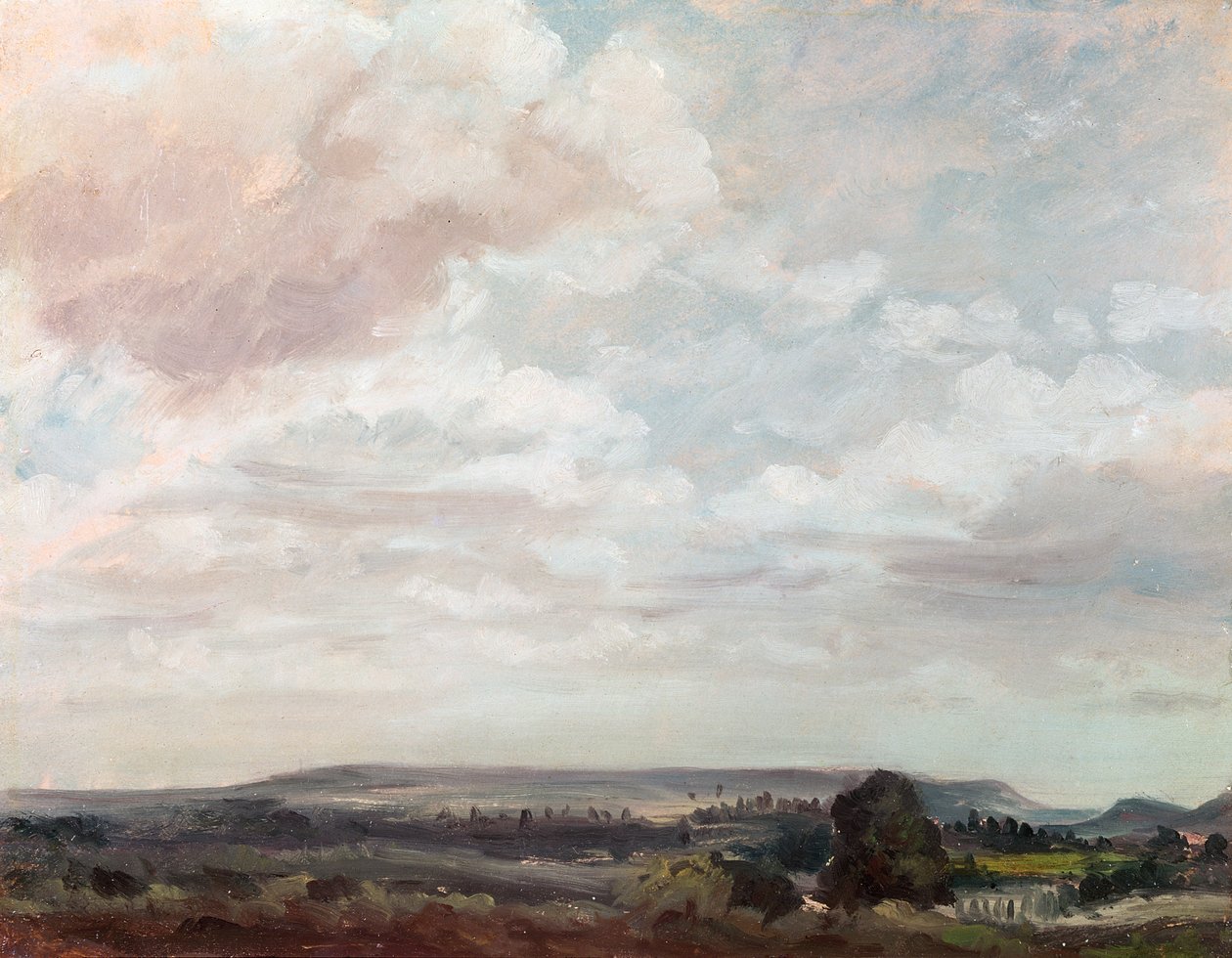 View in Wiltshire by John Constable