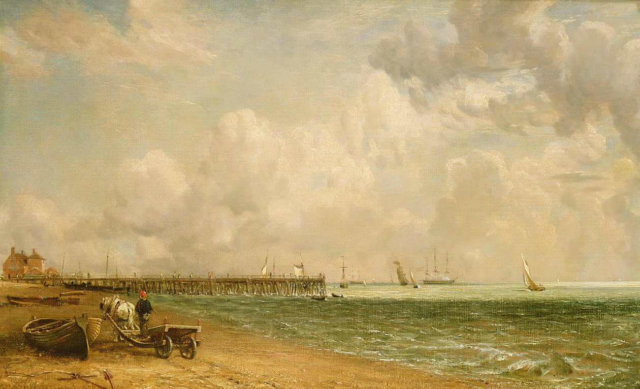Yarmouth Jetty by John Constable