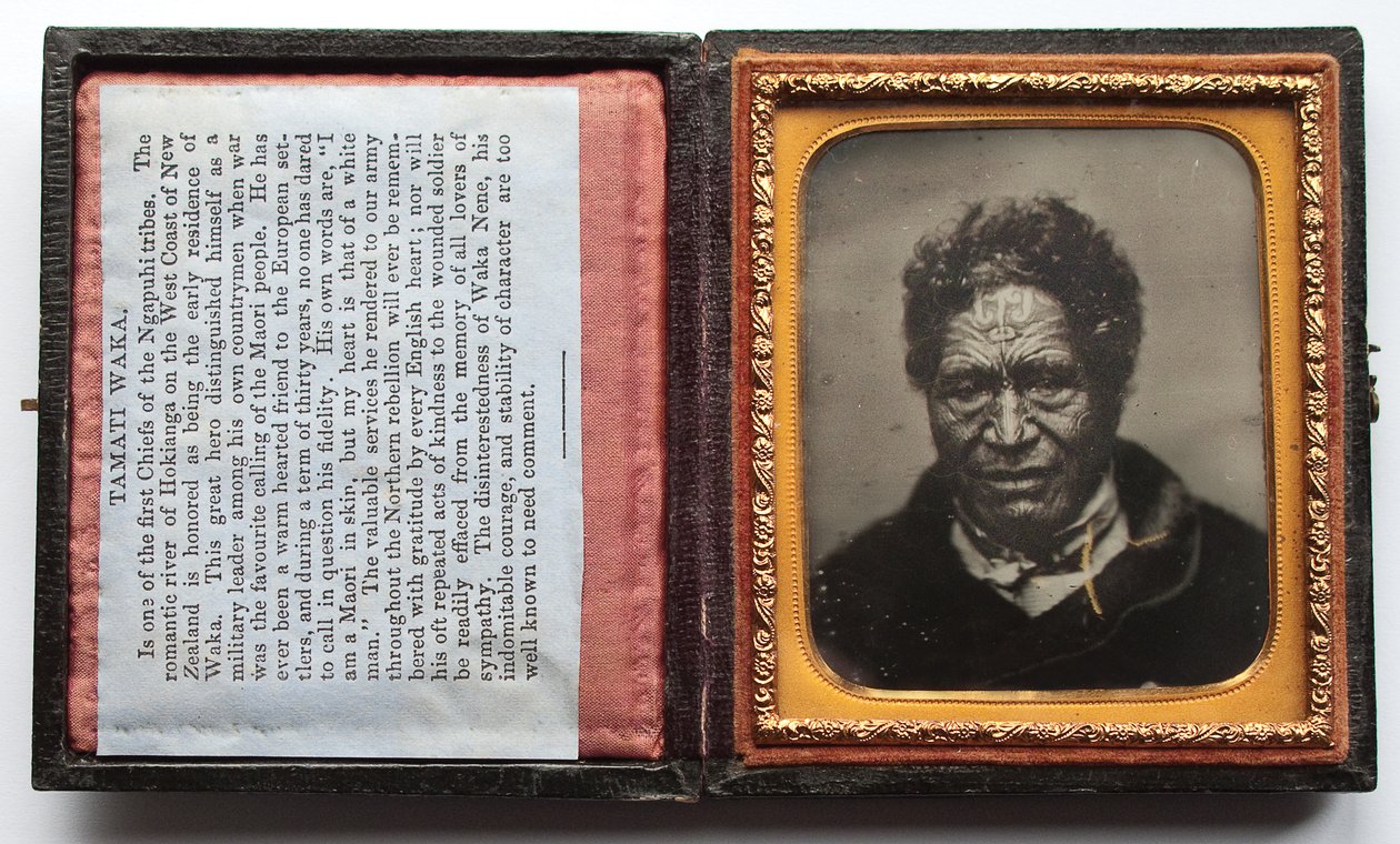 Tamati Waka Nene, c.1860 by John Nicol Crombie