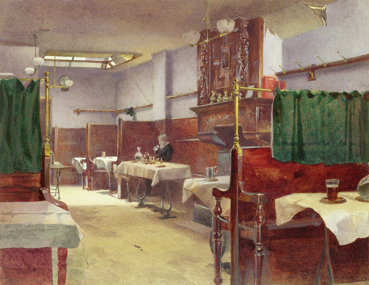 Cock Tavern, Fleet Street by John Crowther