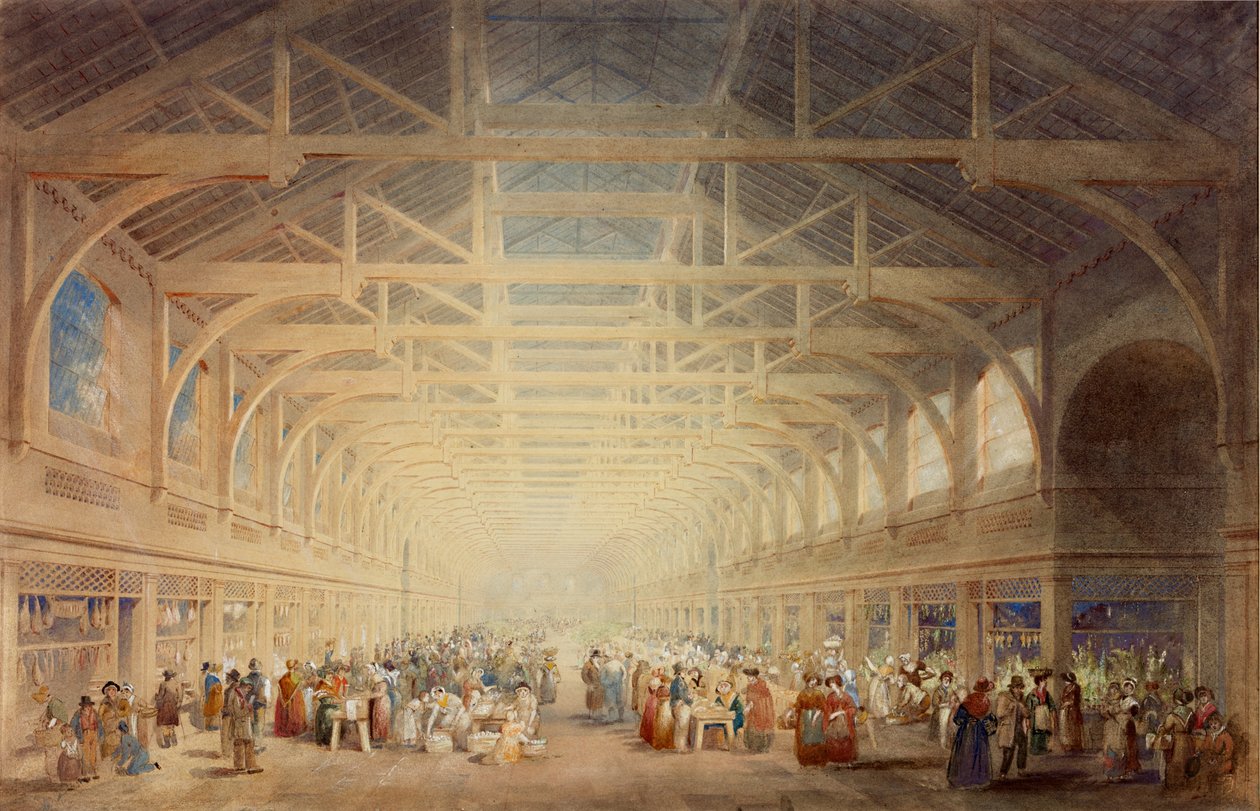 The Green Market, Newcastle upon Tyne by John Dobson