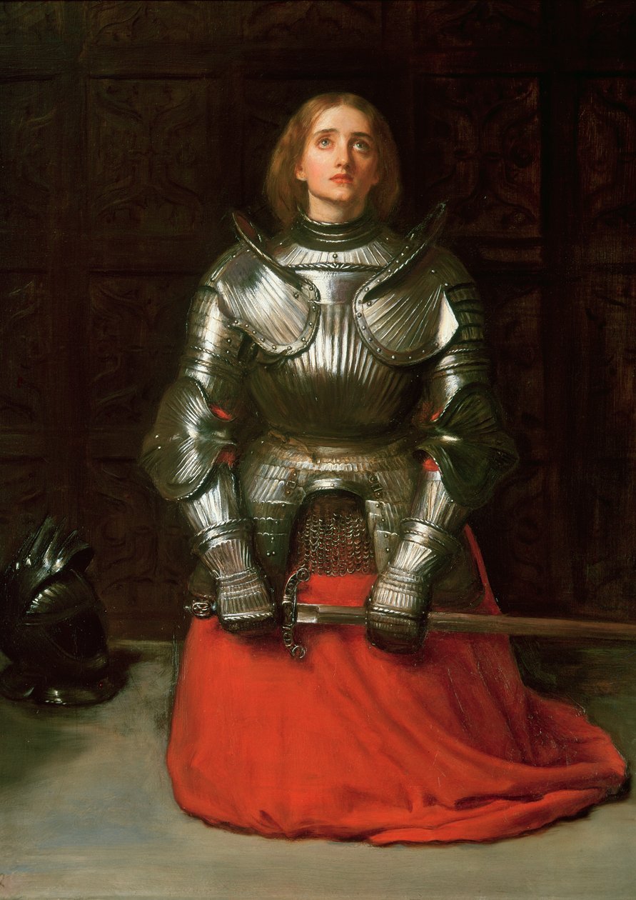 Joan of Arc, 1865 by John Everett Millais