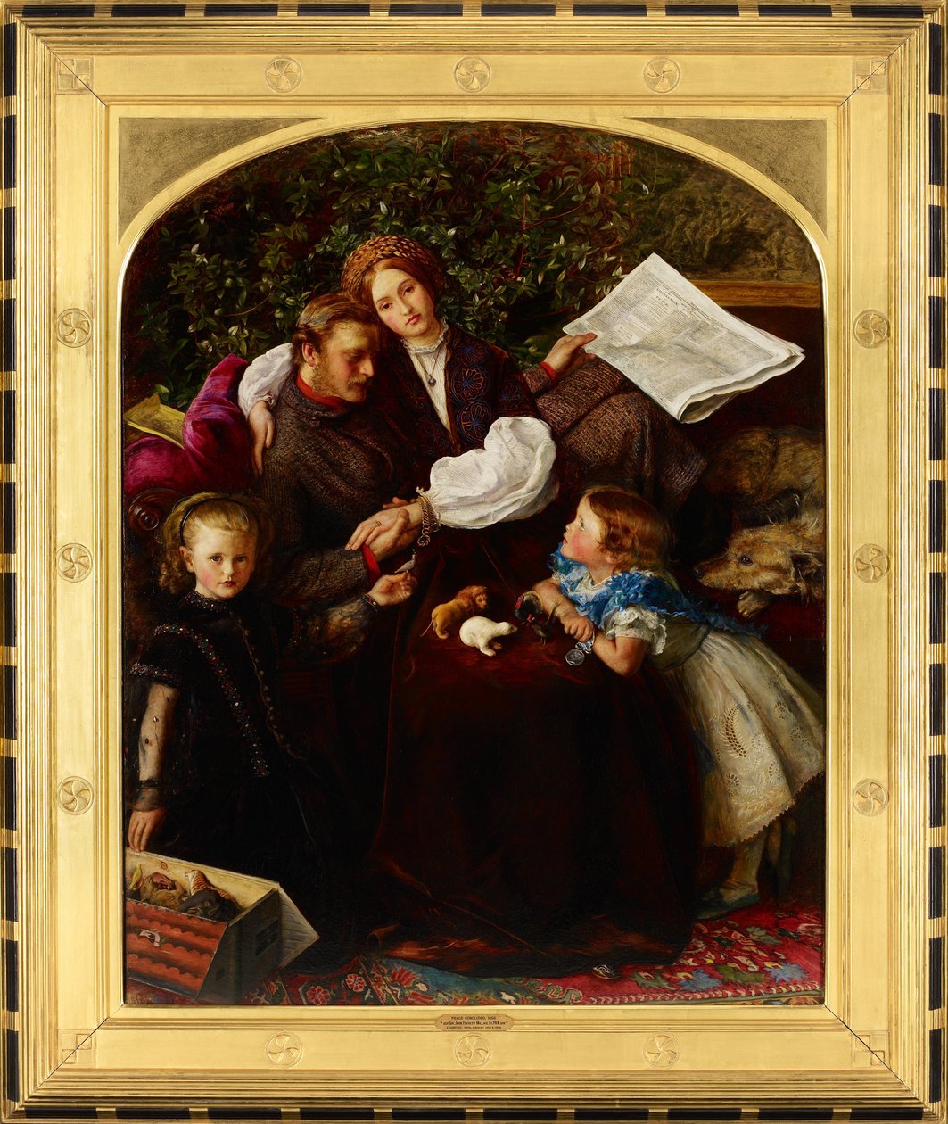Peace Concluded by John Everett Millais