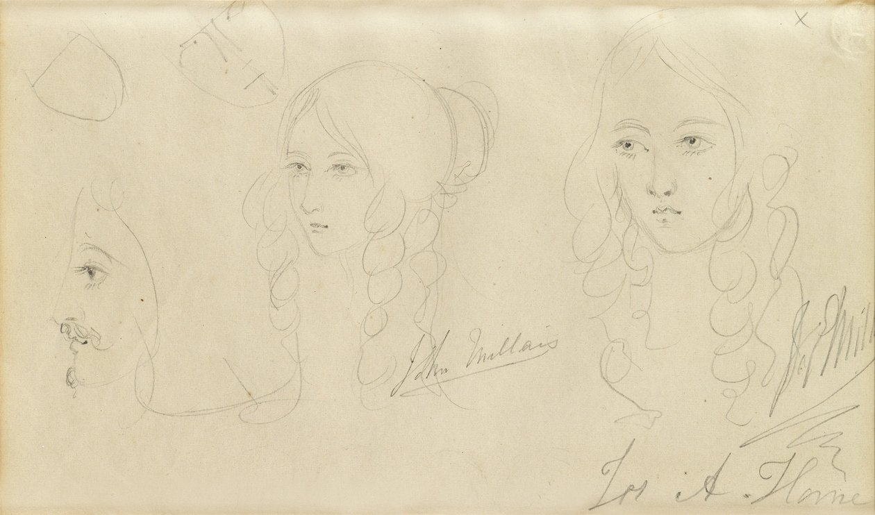 Sketches of a girl