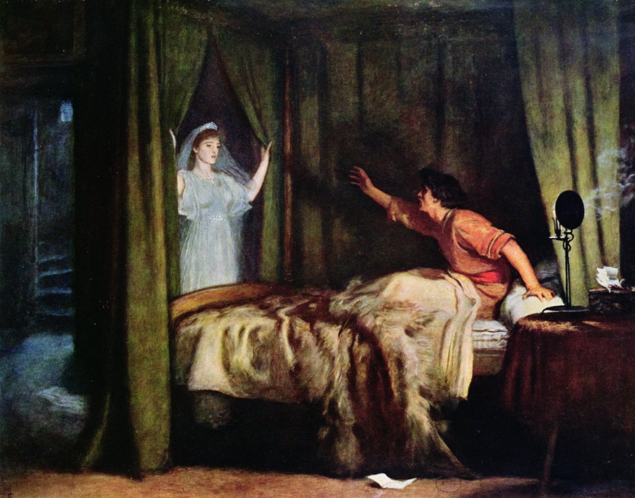 The Apparition by John Everett Millais