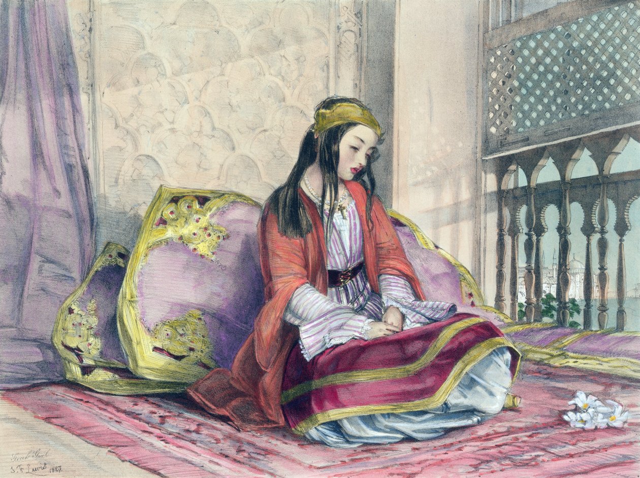 Greek Girl, Plate 16 from 