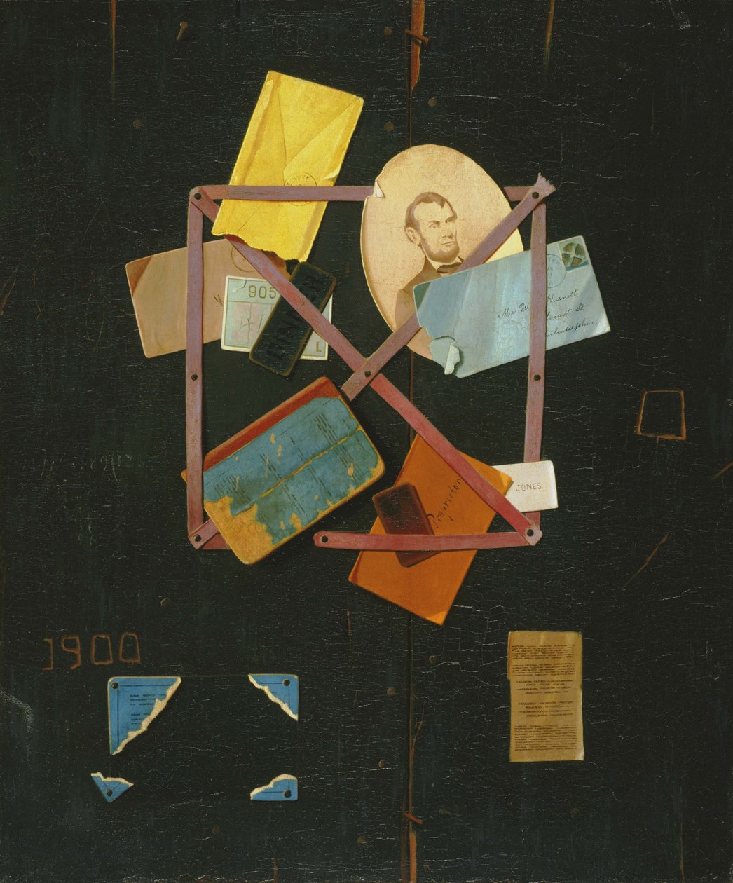 Old Time Card Rack by John Frederick Peto