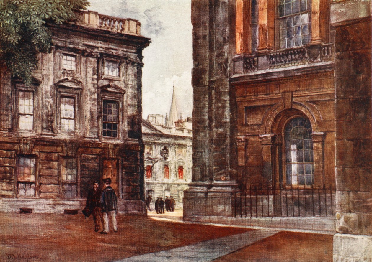 Christ Church, Peckwater Quadrangle, 1903 by John Fulleylove