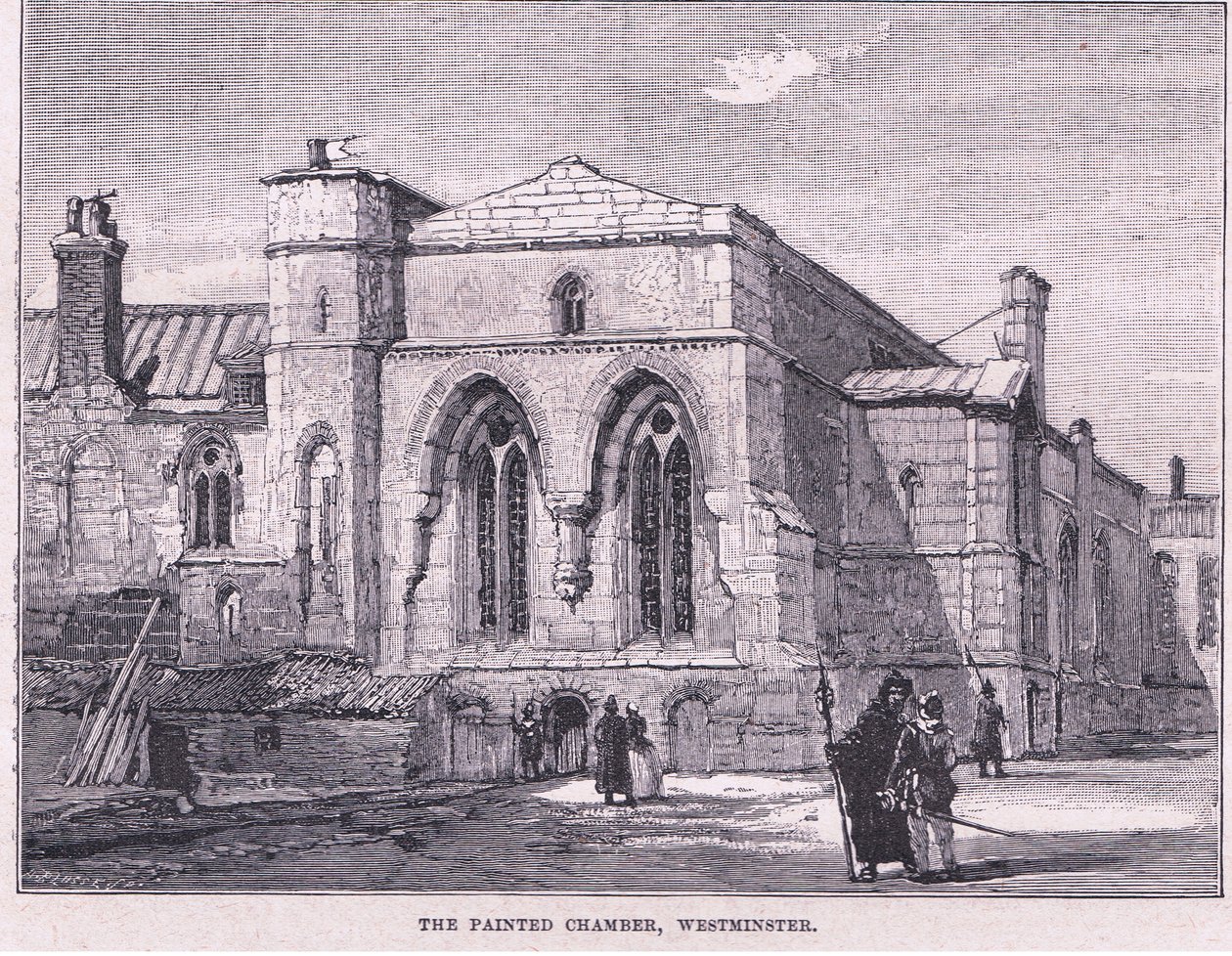 The Painted Chamber at Westminster by John Fulleylove