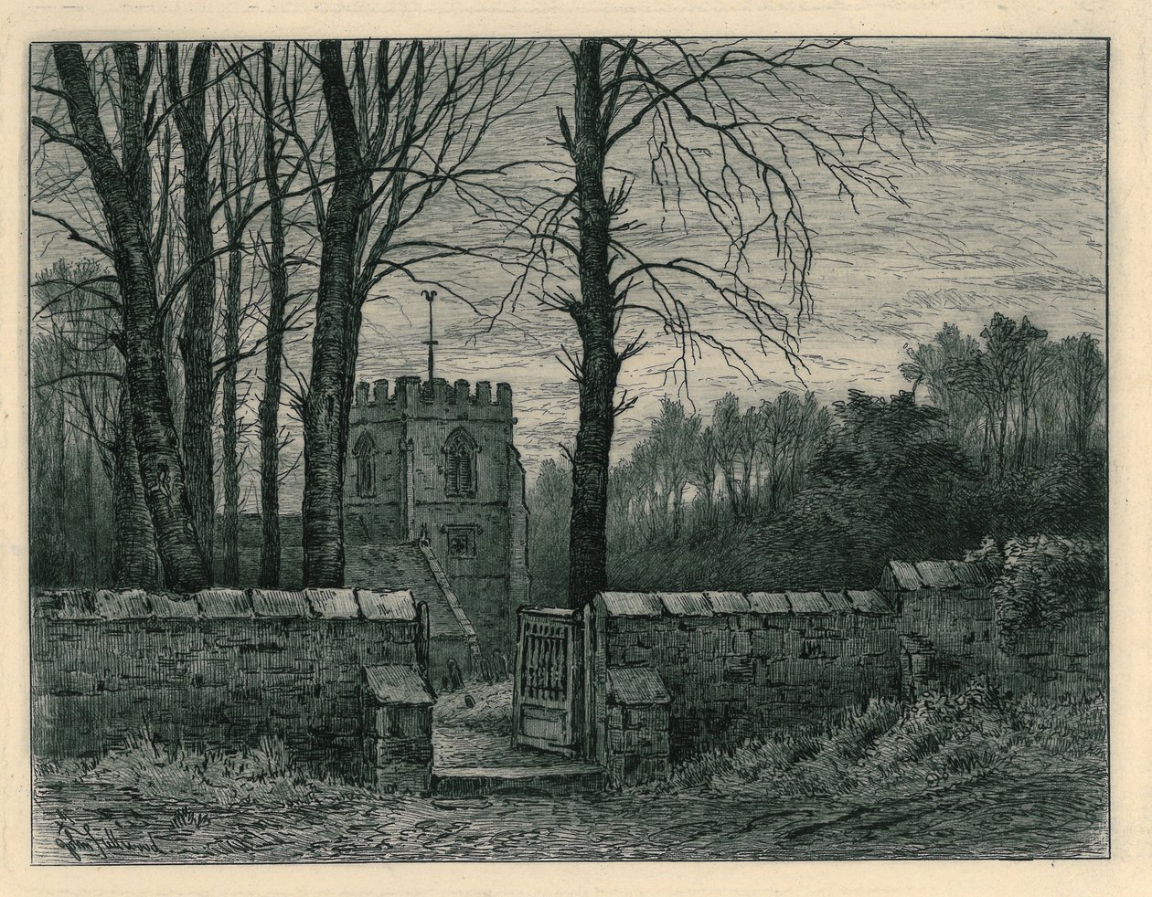 Tettenhall Church, from 
