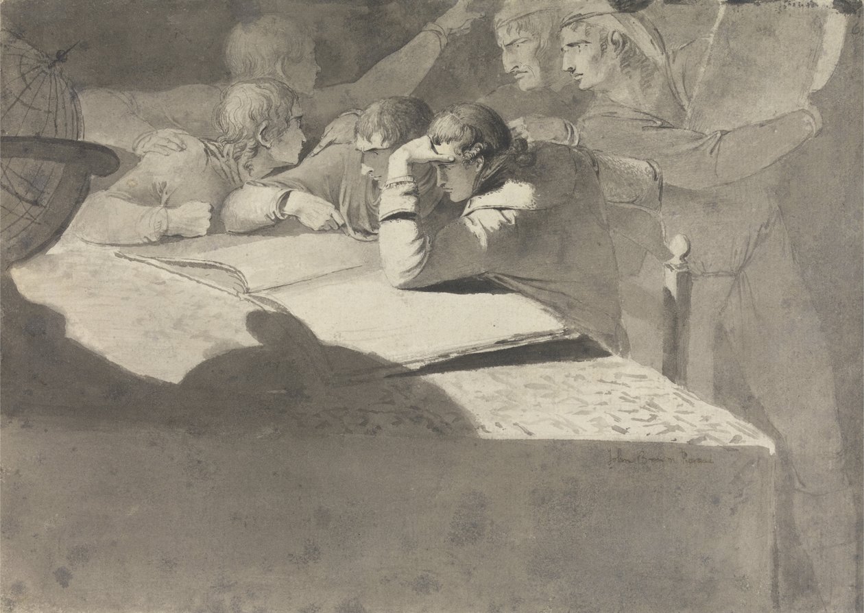 The Geographers by John George Brown