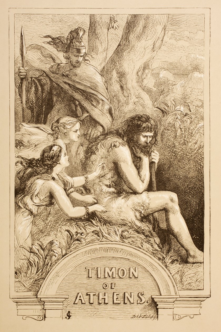 Illustration for Timon of Athens, from 