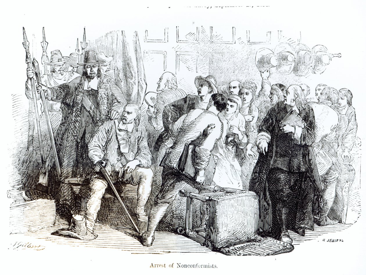 The Arrest of Nonconformists by John Gilbert