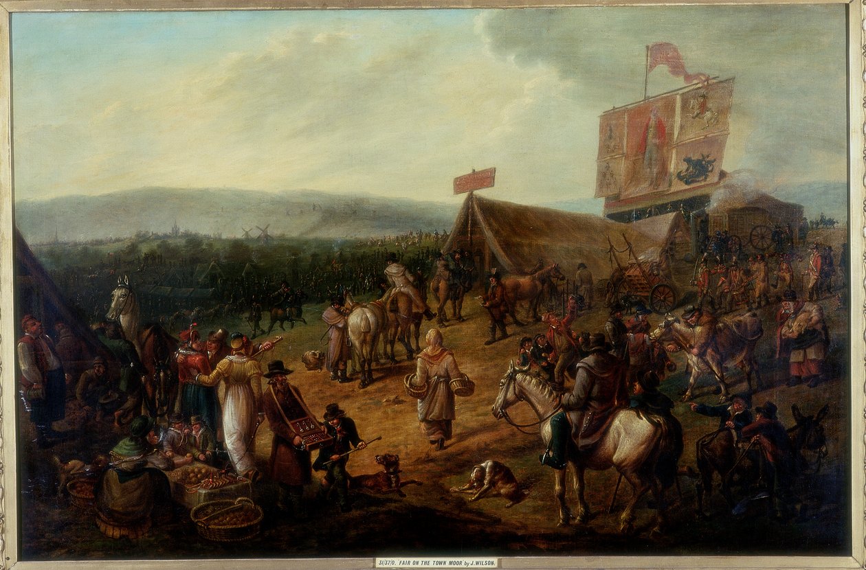 Fair on the Town Moor, Newcastle by John Glen Wilson