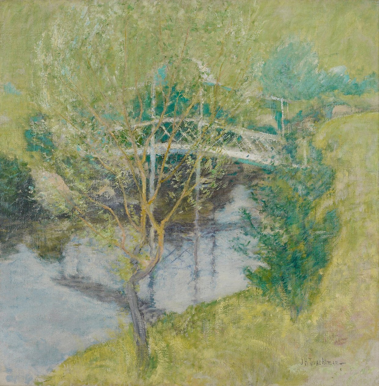 The White Bridge by John Henry Twachtman