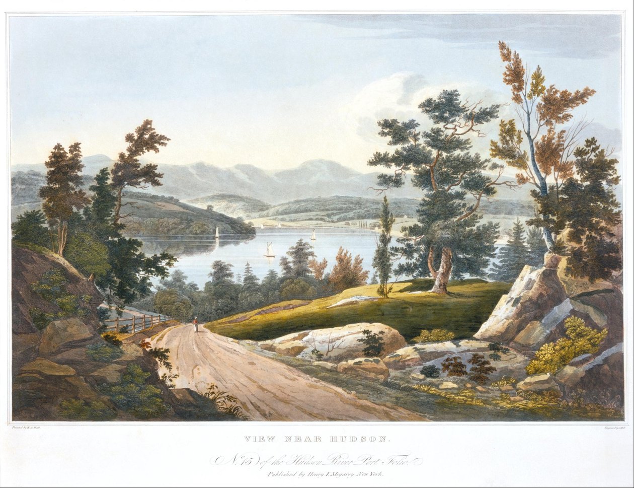 View near Hudson by John Hill