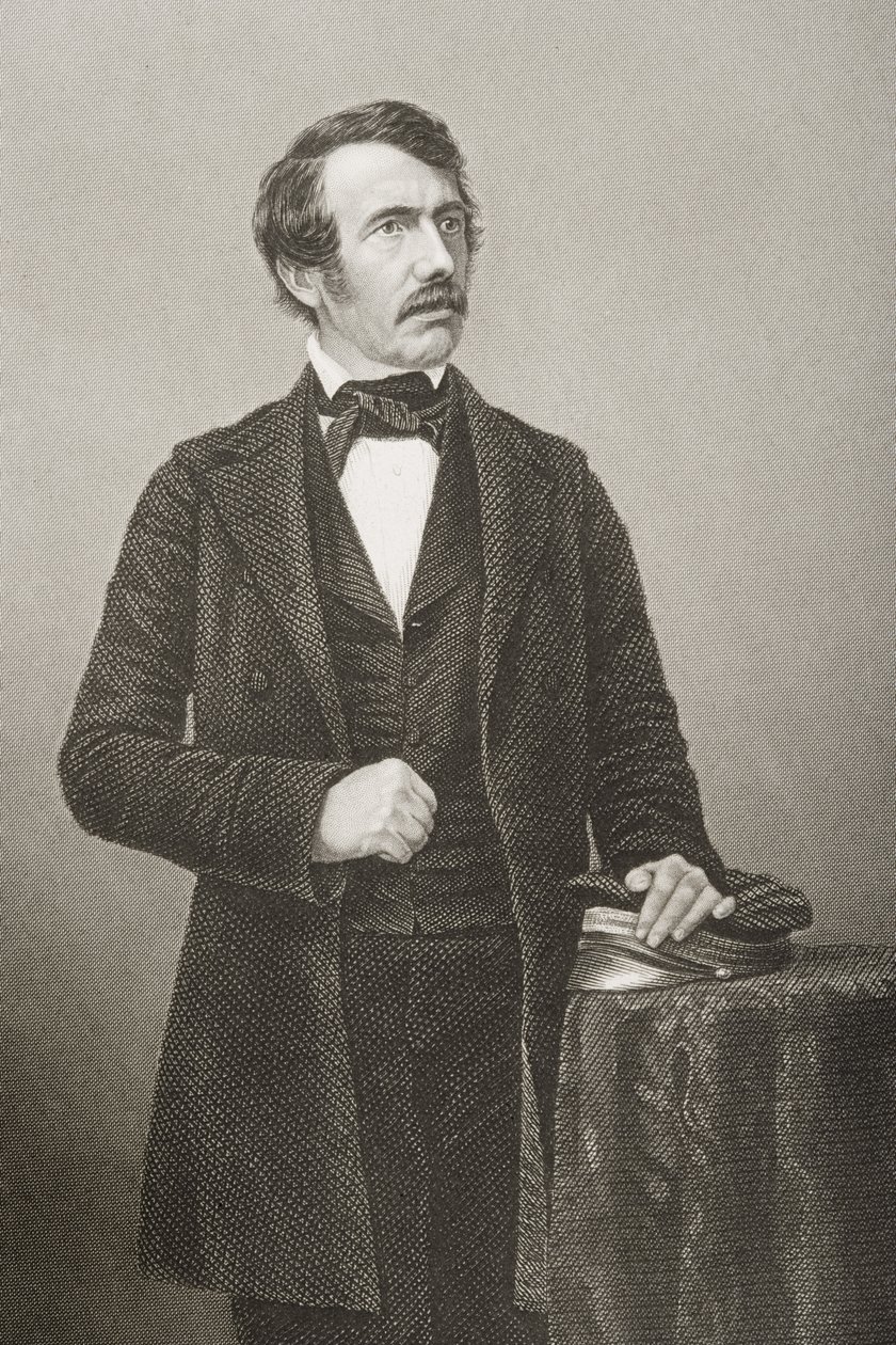 David Livingstone (1813-73) Engraved by D.J. Pound from a Photograph, from 