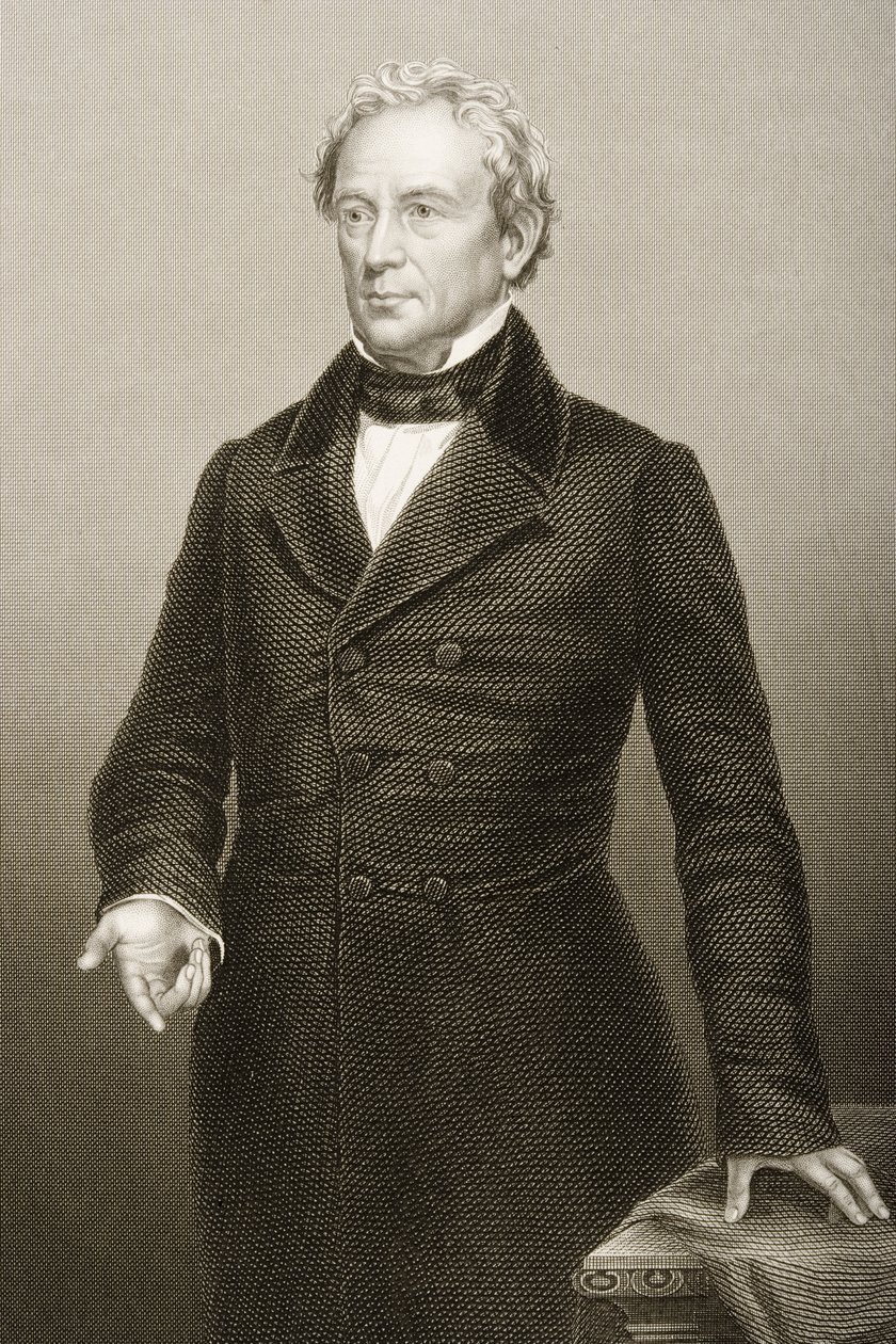 Edward Everett, engraved by D.J. Pound from a photograph, from 