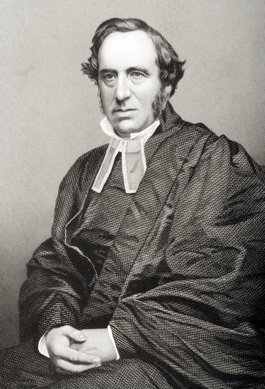 Richard Chenevix Trench engraved by D.J. Pound from a photograph, from 