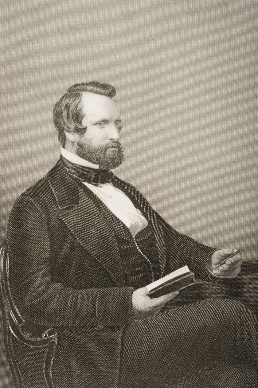 Sir Francis Crossley Baronet (1817-72) by John Jabez Edwin Paisley Mayall