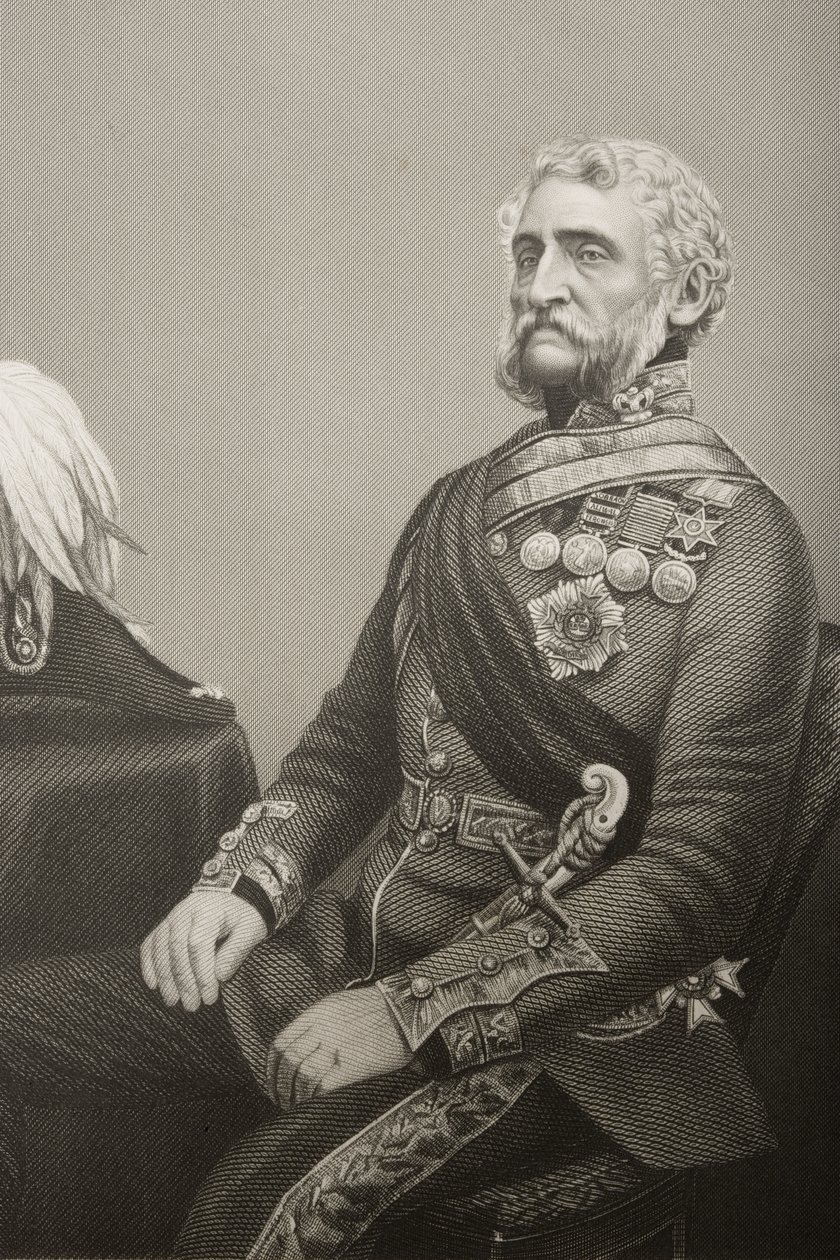 Sir George Harry Wakelyn Smith, engraved by D.J. Pound from a photograph, from 