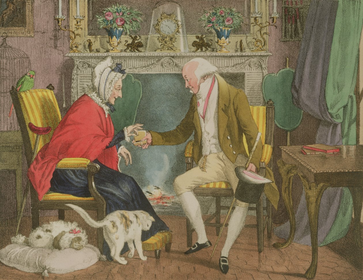 The Pinch of Snuff by John James Chalon