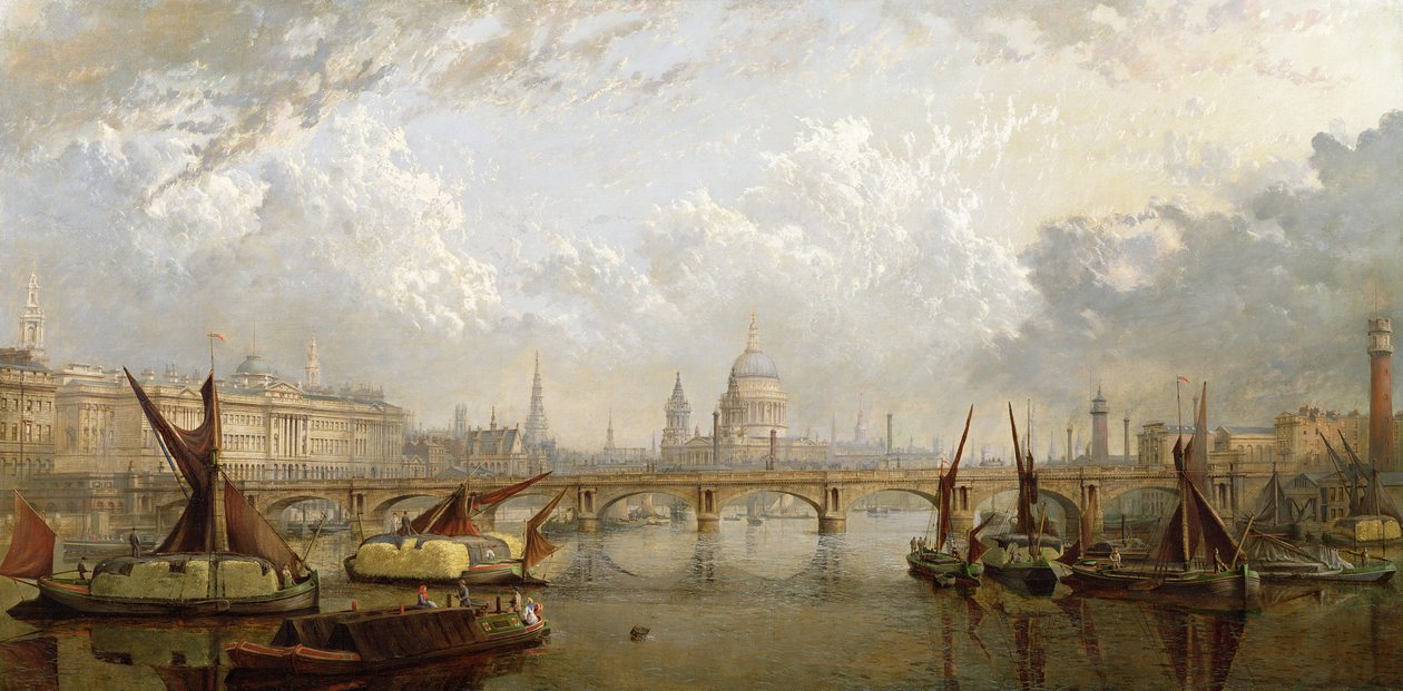 The Thames, London by John MacVicar Anderson