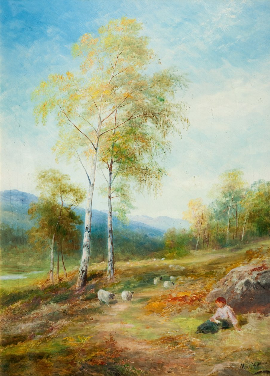 Autumn, Strathglass, Inverness-shire by John MacWhirter