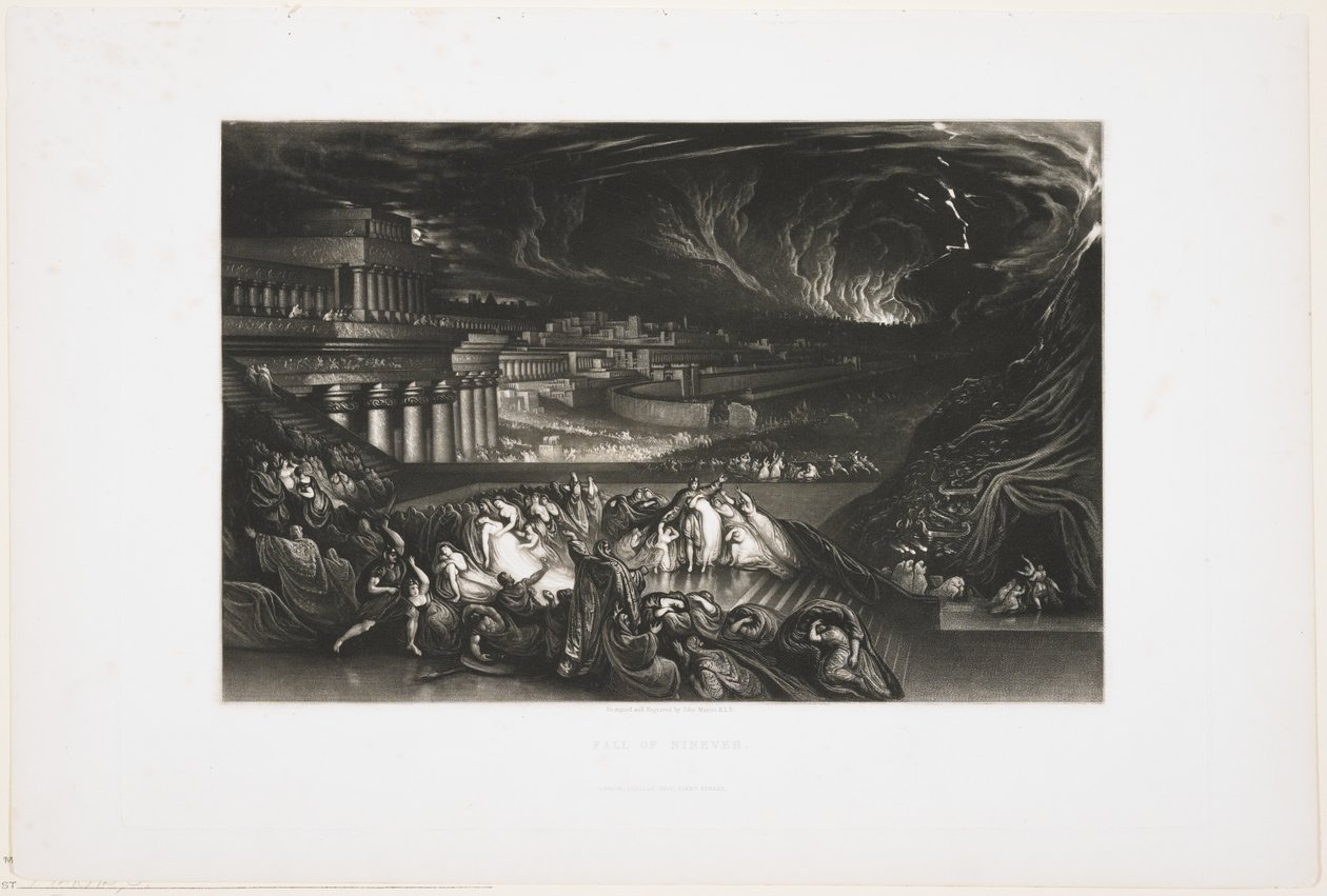 Fall of Nineveh by John Martin