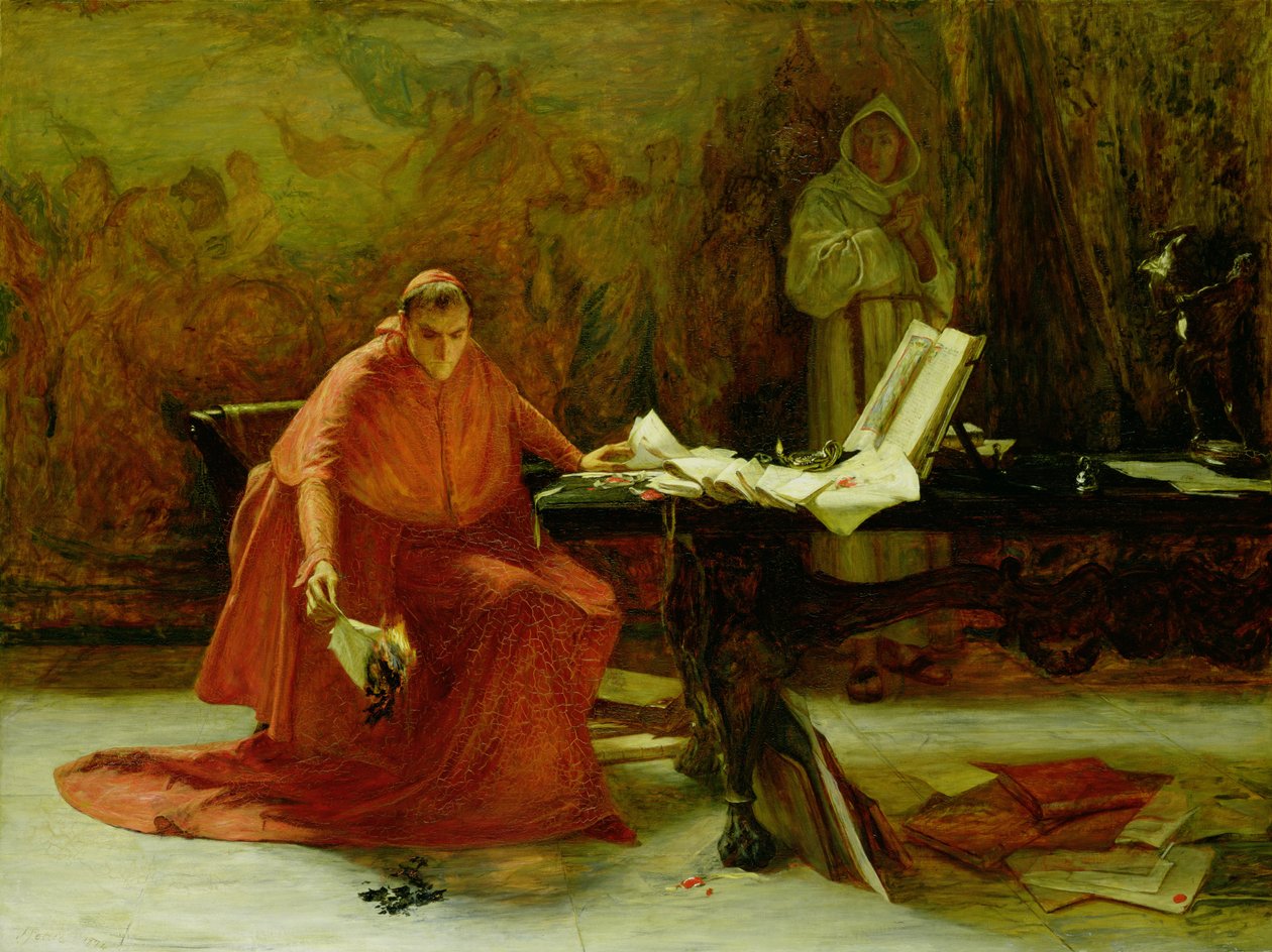 A State Secret, 1874 by John Pettie