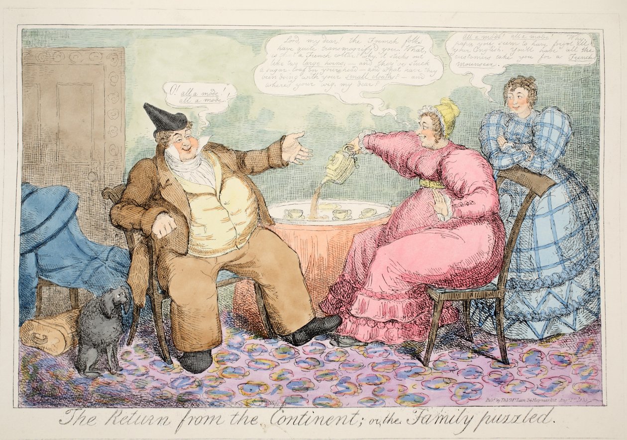 The Return from the Continent, or The Family Puzzled by John Phillips