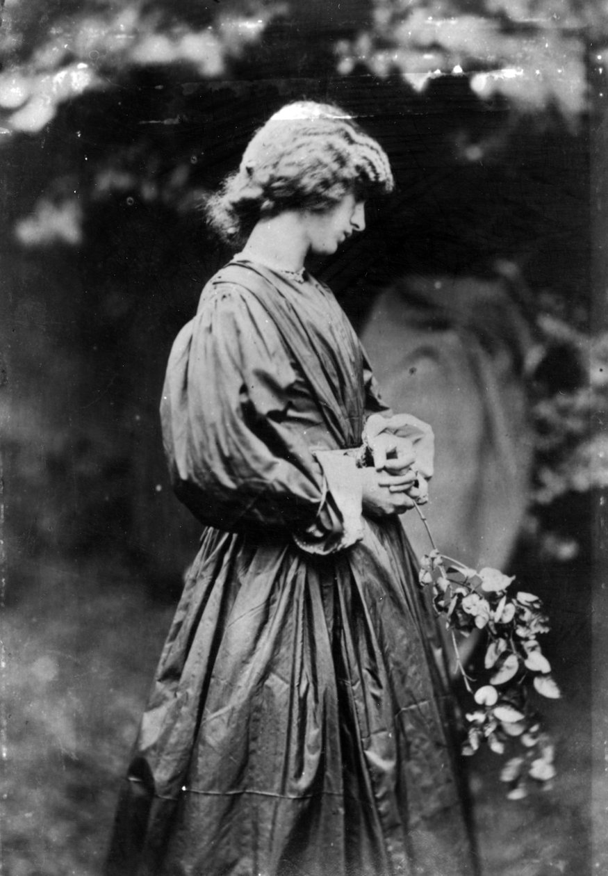 Jane Morris, 1865 by John R. Parsons
