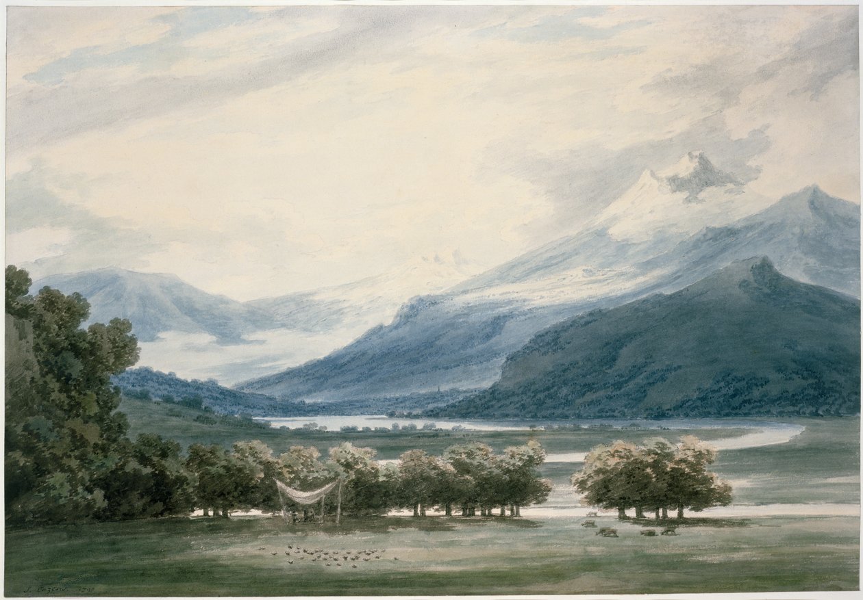 Bessanone, South Tyrol by John Robert Cozens