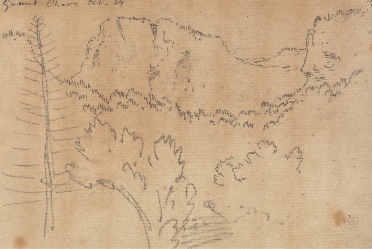 Grand Chartreuse, October 24 by John Robert Cozens