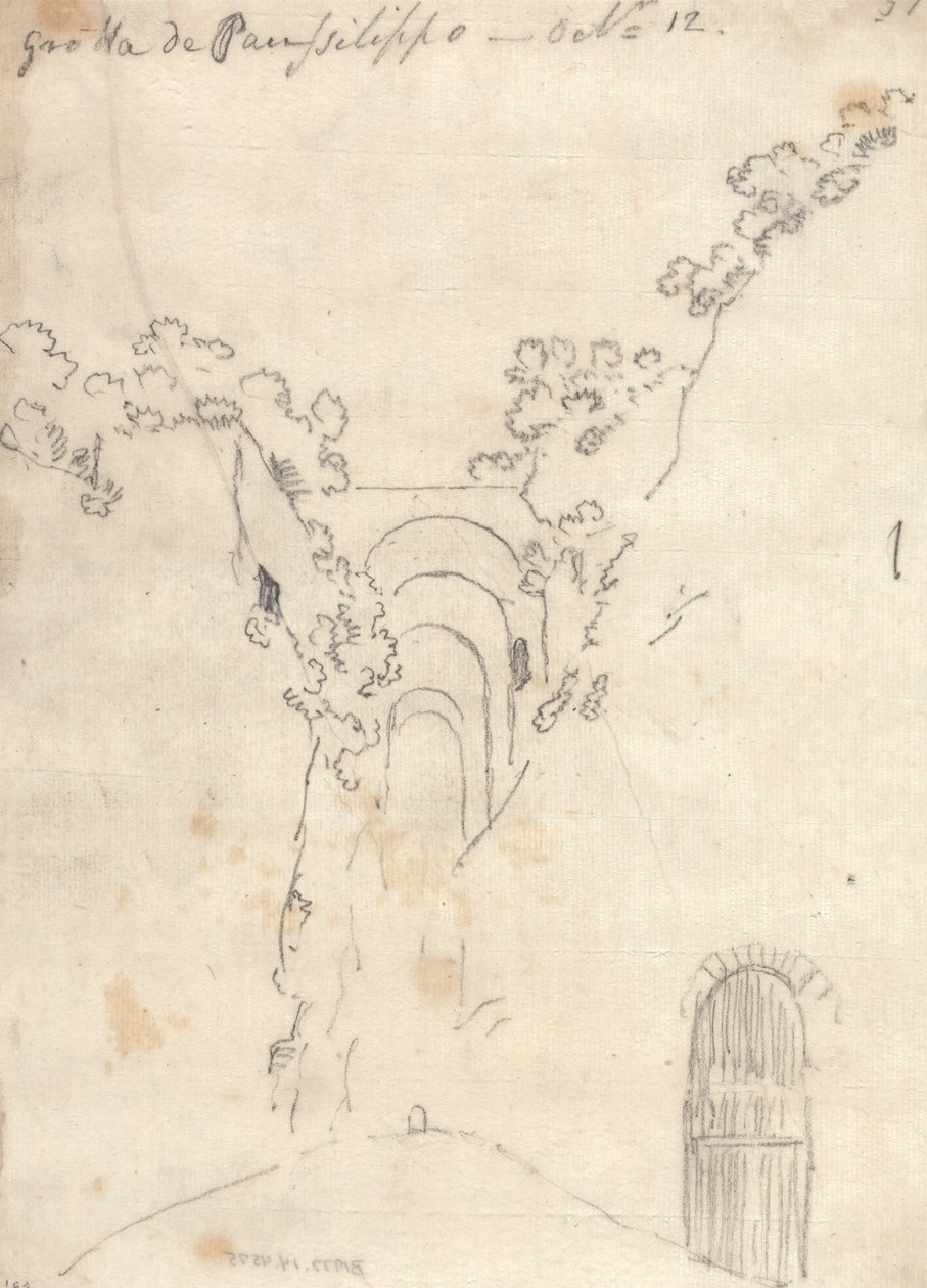Grotto di Posillipo by John Robert Cozens