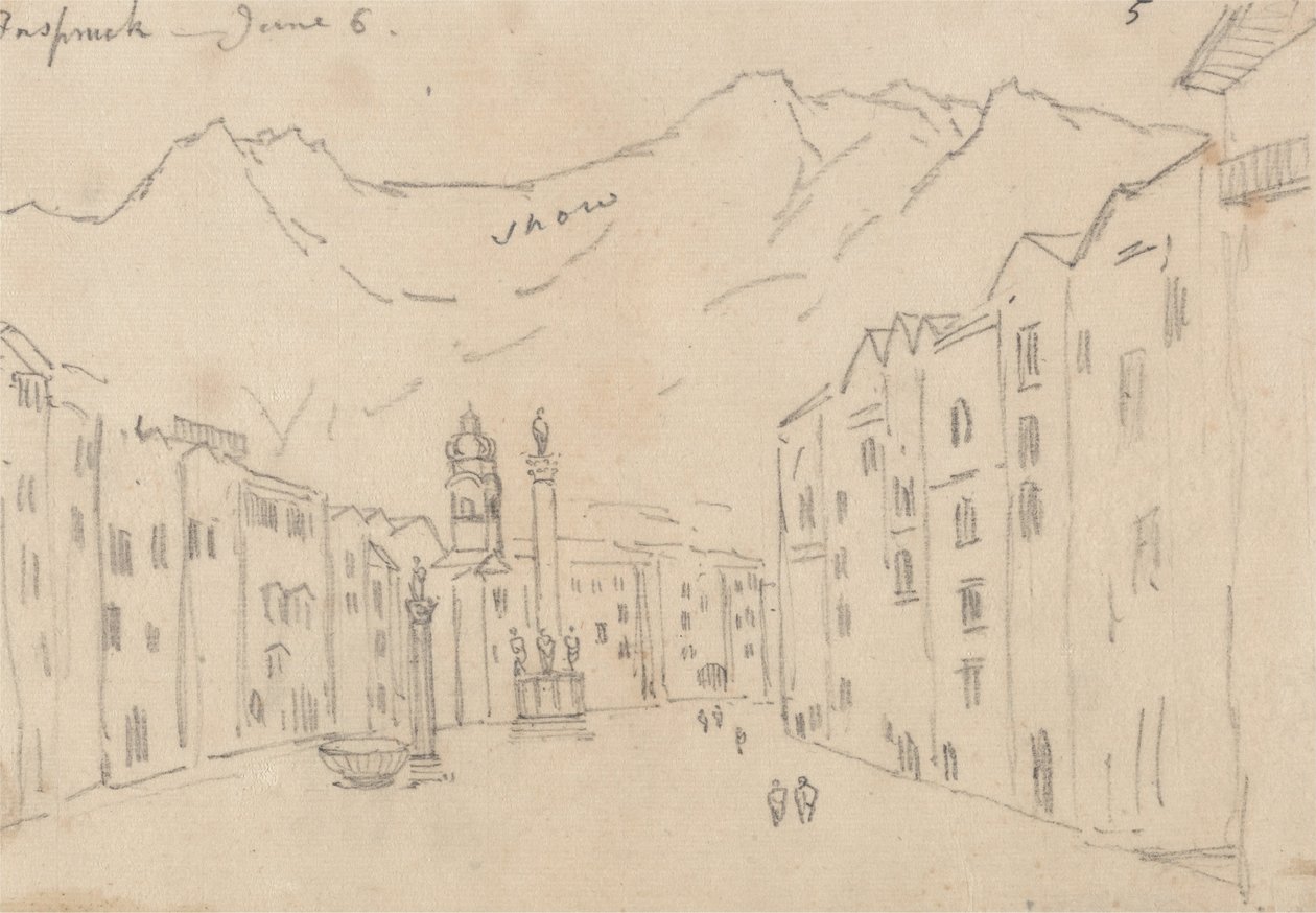 Innsbruck, June 6 by John Robert Cozens
