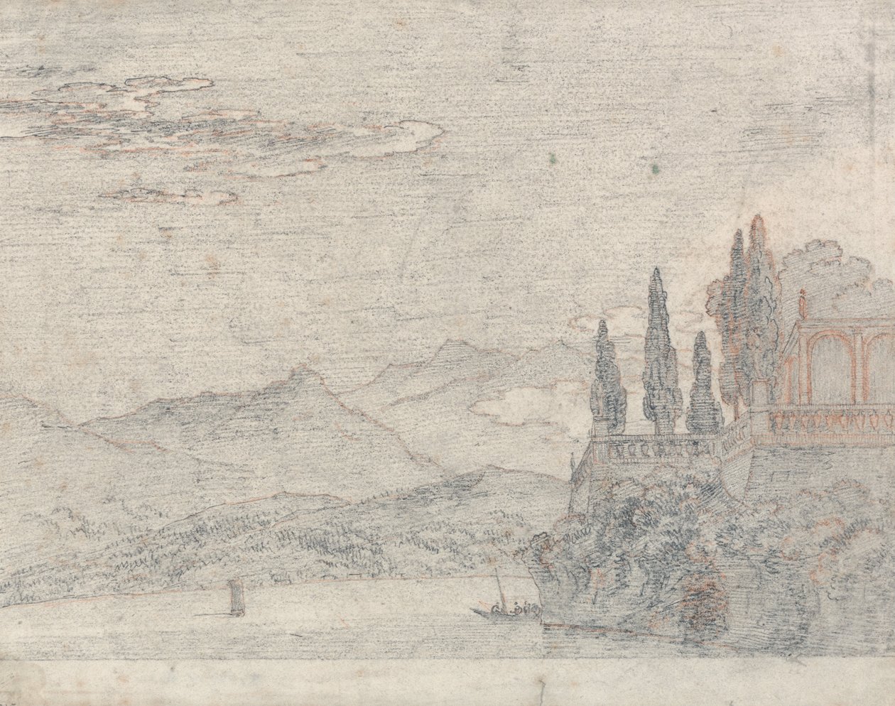 Isola Borromea, Lago Maggiore by John Robert Cozens