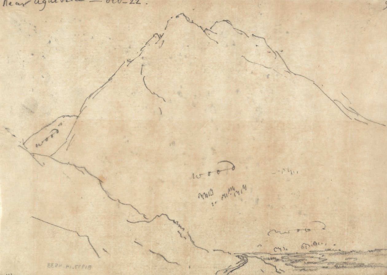 Near Aiguebelle by John Robert Cozens