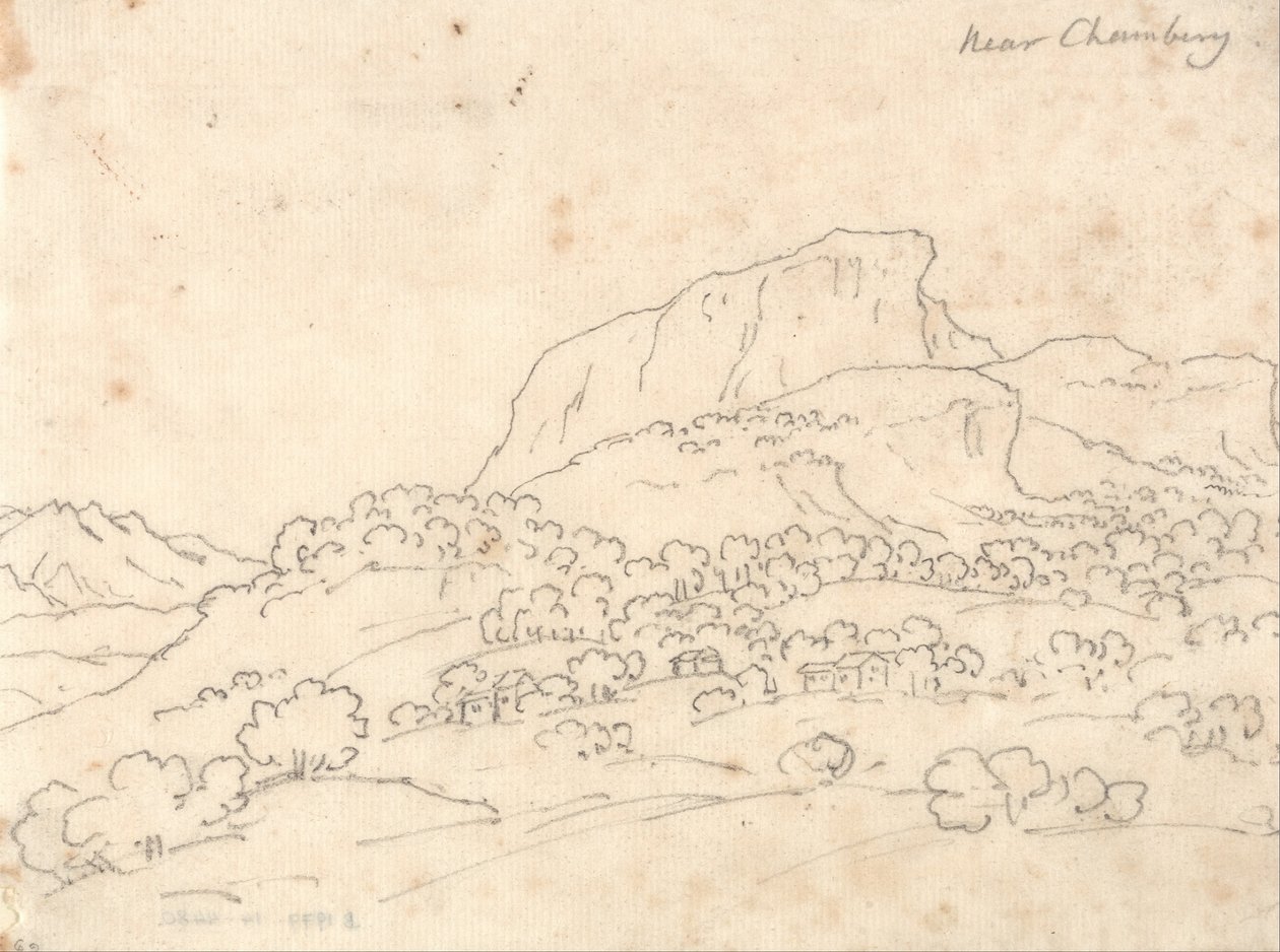 Near Chamberg by John Robert Cozens