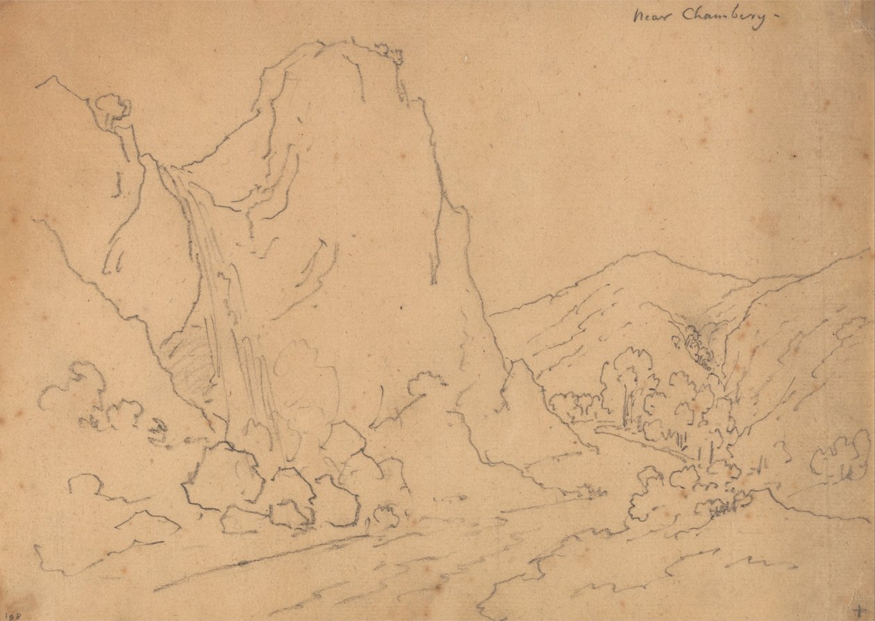 Near Chambéry by John Robert Cozens