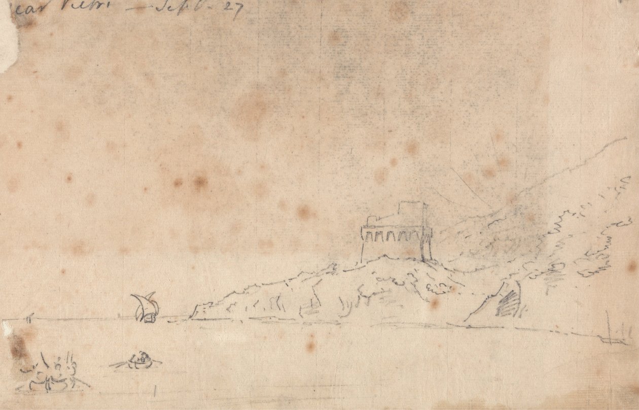 Near Vietri, September 27 by John Robert Cozens